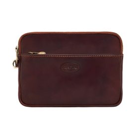 Sac Bandoulière En Cuir Synthétique Moutarde + Pochette - Taille Large (36x31x20 Cm) - Quincaillerie Dorée - Comme Neuf