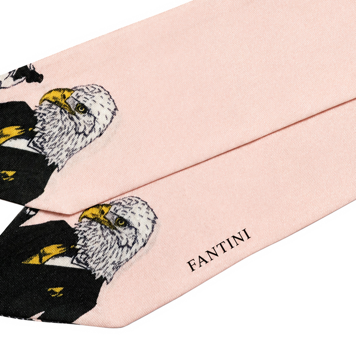Châle rose avec motif aigle pour les sacs à main dédiés aux femmes
