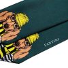 Foulard destiné au sac à main de femme en couleur pétrole